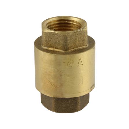 เช็ควาล์วสปริงทองเหลือง CITY 1/2 นิ้ว