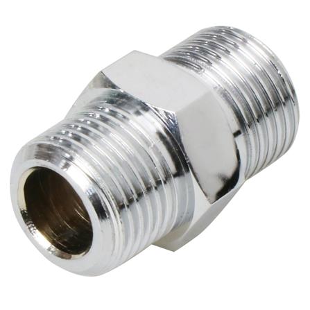 นิปเปิ้ลทองเหลืองชุบโครเมียม CITY 1/2 นิ้ว_1