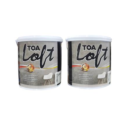 สีน้ำลอฟท์ TOA LOFT1 10 กิโลกรัม สีเทาอ่อน_1