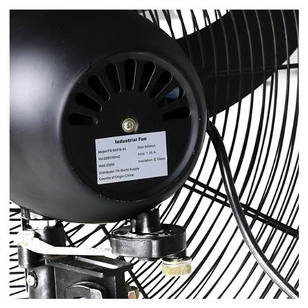 พัดลมอุตสาหกรรม ติดผนัง TOSAKI FB65 26 นิ้ว สีดำ_4