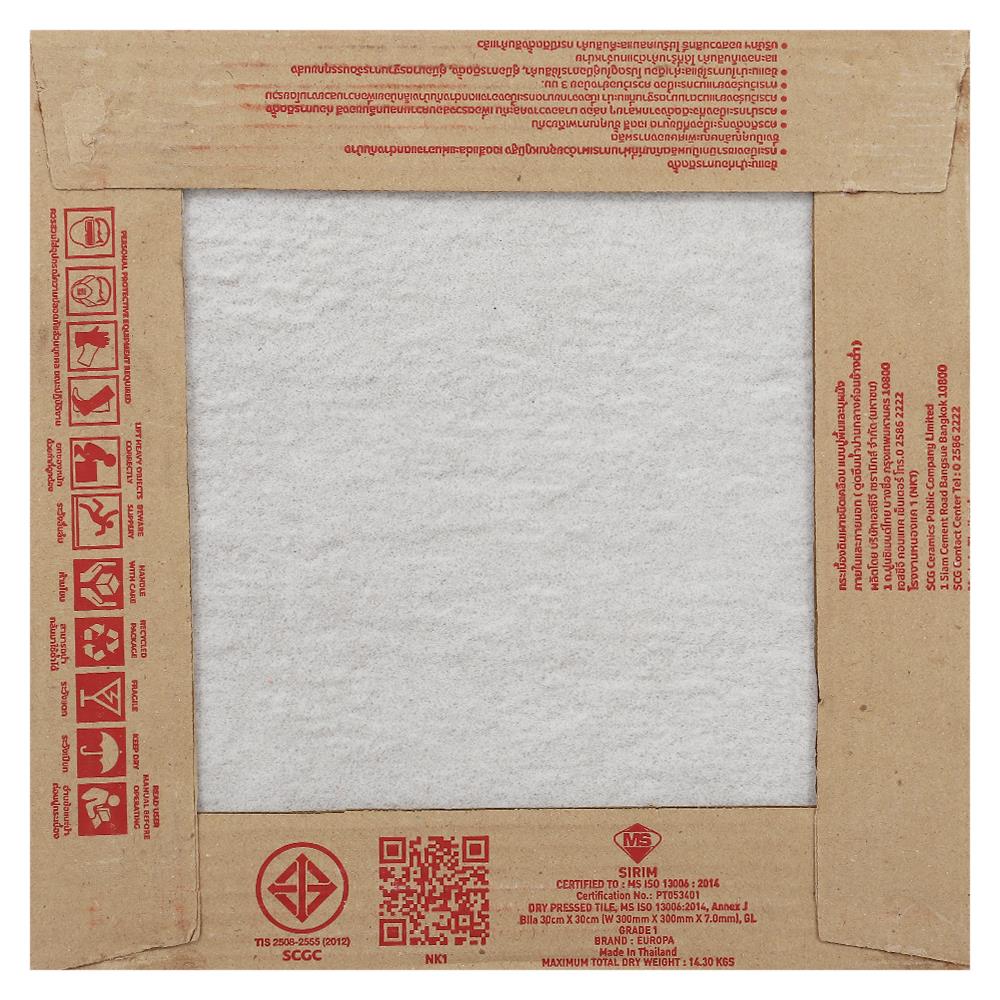 กระเบื้องพื้น 30x30 ซม. ภูรัศมี เกรย์