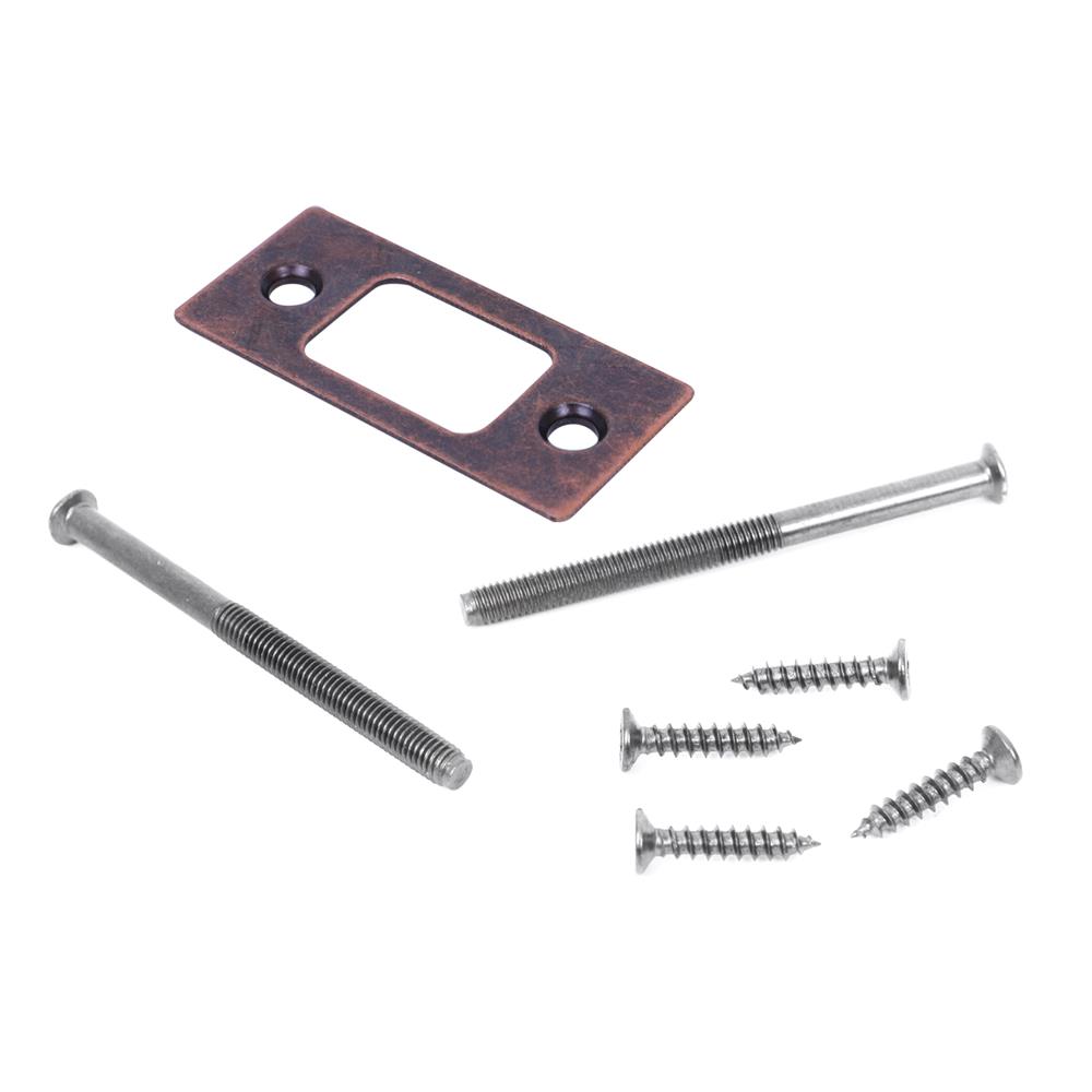 กุญแจลิ้นตาย 1 ด้าน COLT 9301 สีทองแดงรมดำ