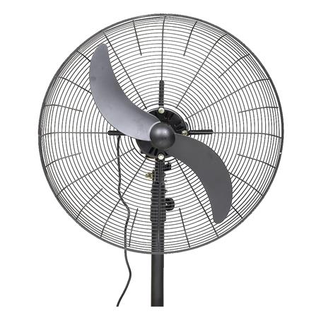 พัดลมอุตสาหกรรม ตั้งพื้น TOSAKI FS60 24 นิ้ว สีดำ_2