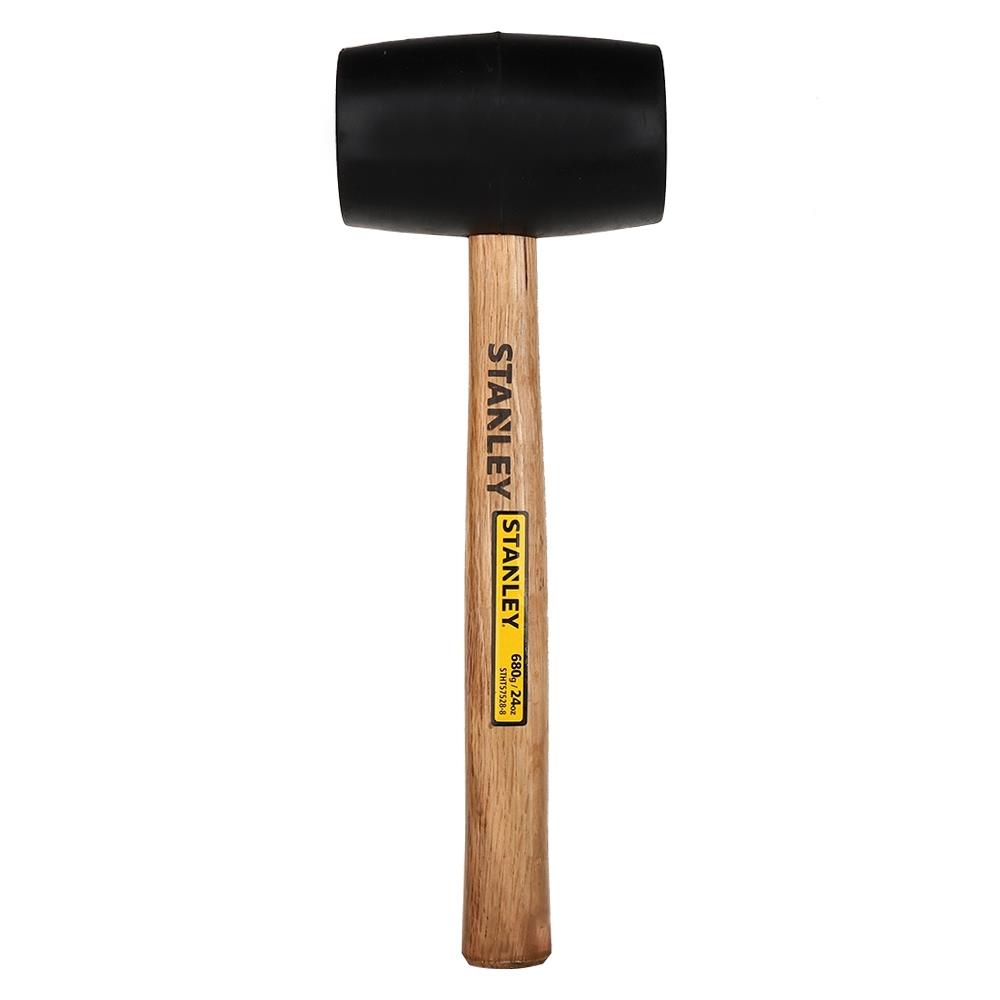 ค้อนยาง ด้ามไม้  STANLEY 680 กรัม