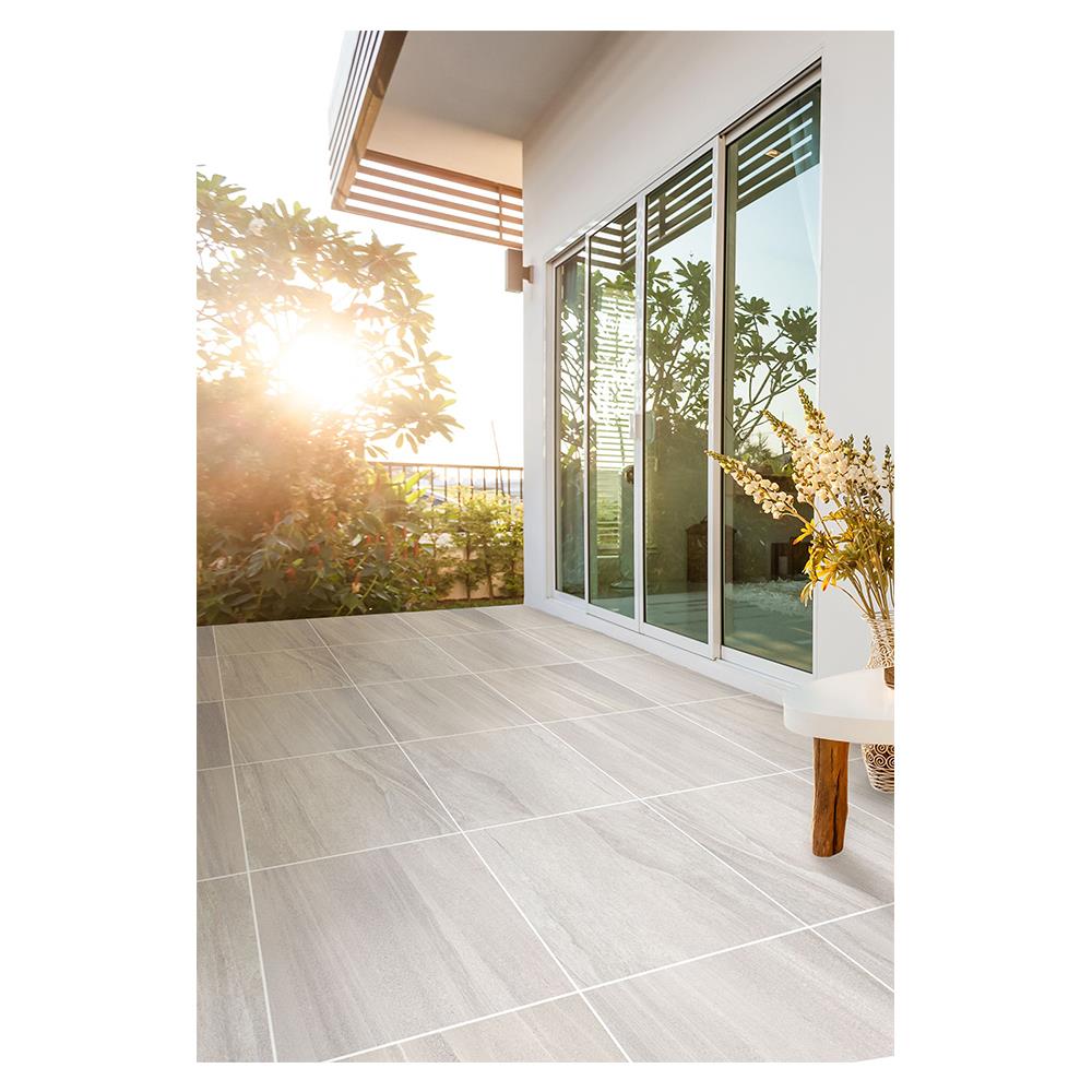 กระเบื้องพื้นพอร์ซเลน 60x60 ซม. CERGRES อูซี่ เทา A 1.44M2