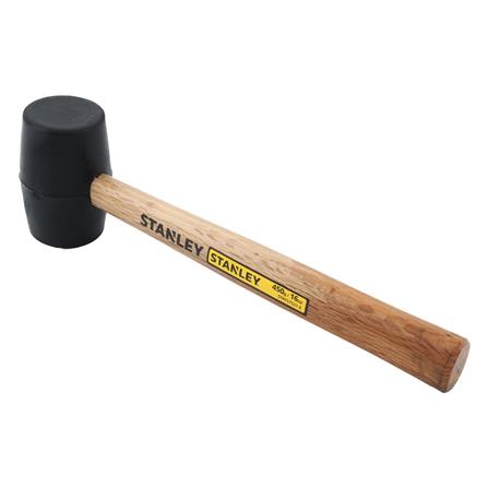 ค้อนยางด้ามไม้ STANLEY 450 กรัม_1