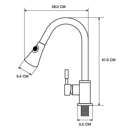 ก๊อกซิงค์ผสมเคาน์เตอร์ MOYA MY-4001B_3
