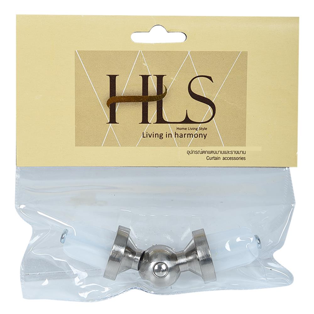 ข้อต่อรางเข้ามุม HOME LIVING STYLE 19 มม. สีเงิน