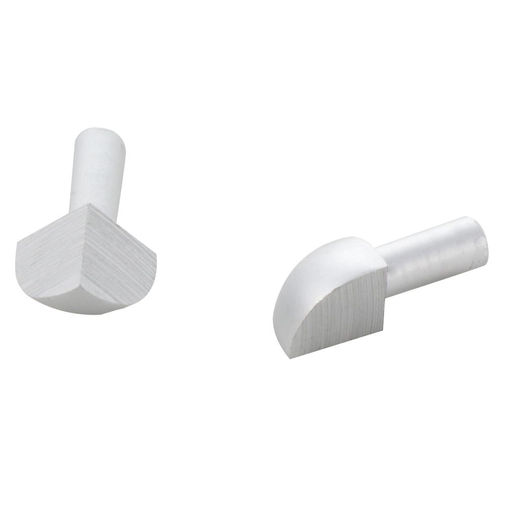 ตัวปิดมุมคิ้วอะลูมิเนียมแบบโค้ง DP DC090 9 มม. สีอะลูมิเนียม