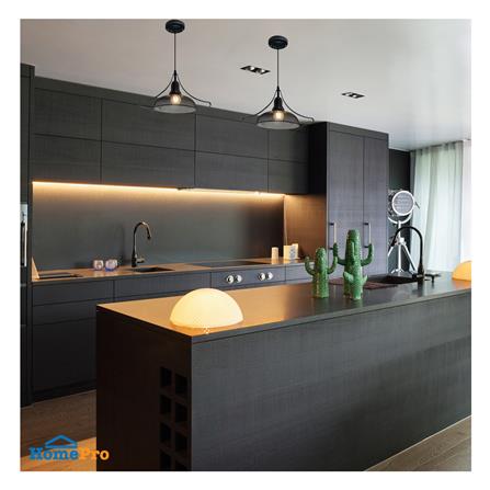 ไฟช่อ EVL HG-0031/1 สีดำ 1 หัว_2