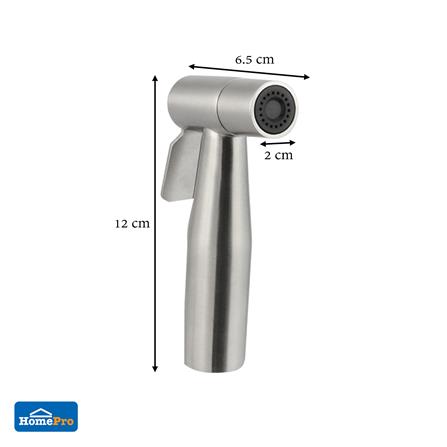 สายฉีดชำระครบชุด MOYA AA20SNB สเตนเลส_4