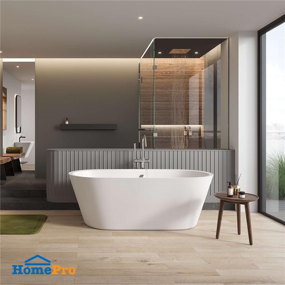 อ่างอาบน้ำ CRISTINA CONRAD-C 170 ซม.  สีขาว