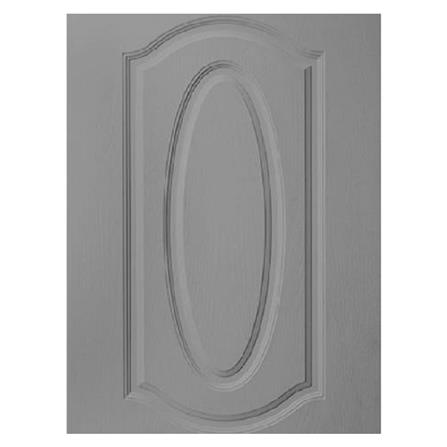 ประตูภายนอก UPVC AZLE MR002 80X200 ซม. สีเทา เจาะลูกบิด_2