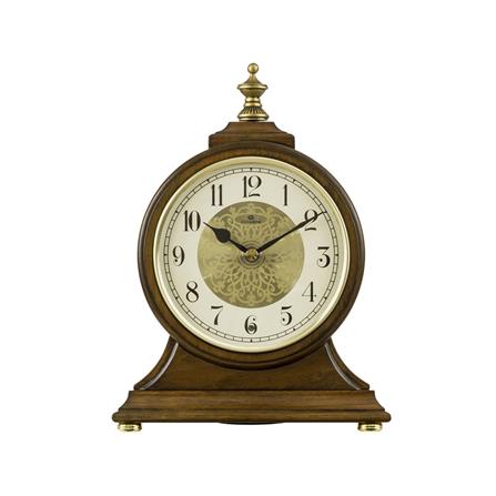 นาฬิกาตั้งโต๊ะไม้ DOGENI TMW001DB 7X9 นิ้ว สีน้ำตาลเข้ม_0