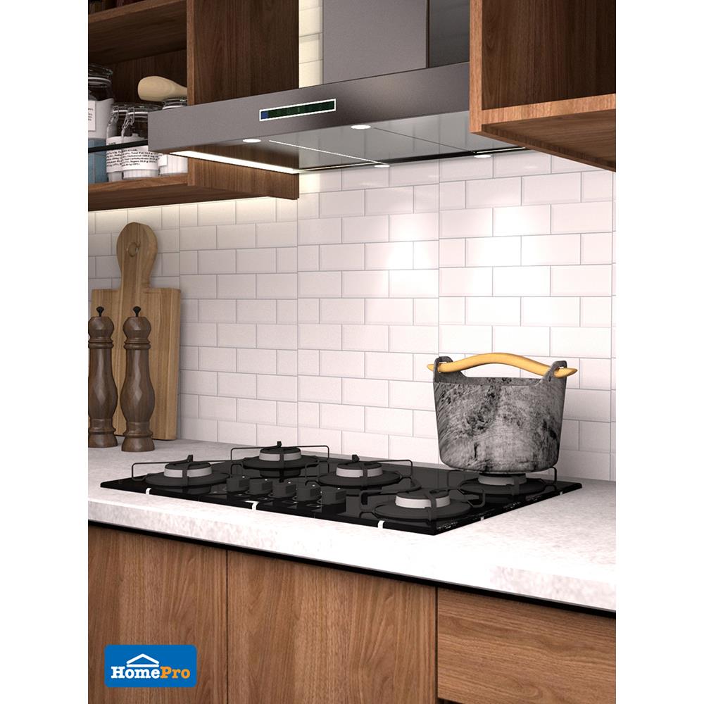 กระเบื้องผนัง 25x40 ซม. MAXIMUS เมโทร ไวท์ A 1M2