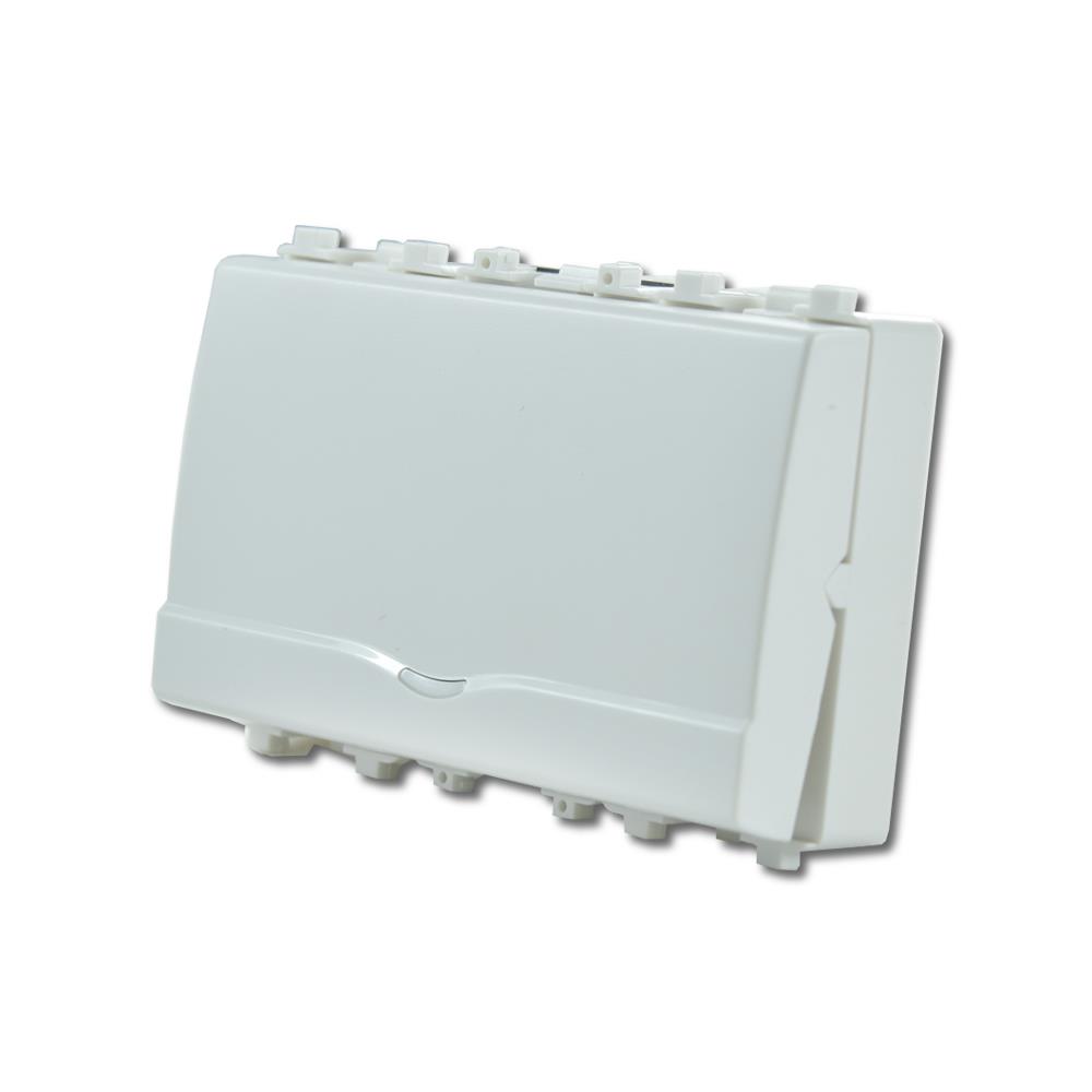 สวิตช์ 1 ทาง SCHNEIDER 3031E1/2M-F ขนาด 3 ช่อง สีขาว