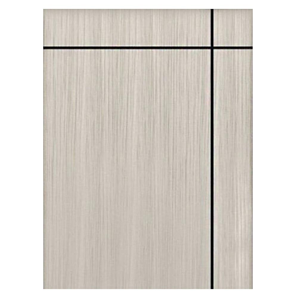 ประตูภายใน UPVC เจาะลูกบิด PARAZZO PUN06 90x220 ซม. สีเทา