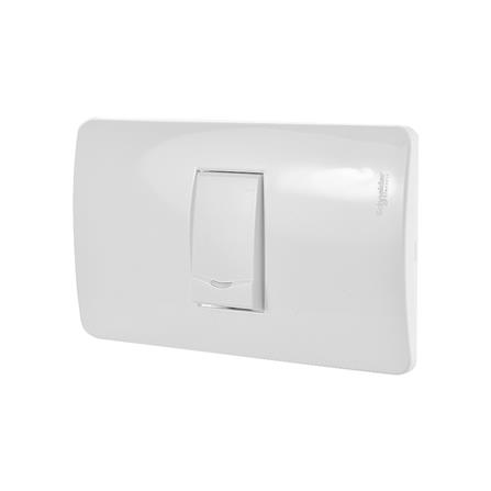 ชุดสวิตช์ 1 ทาง 1 ช่อง SCHNEIDER S13031/1/2M สีขาว_1