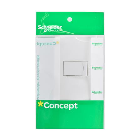 ชุดสวิตช์ 1 ทาง 1 ช่อง SCHNEIDER S13031/1/2M สีขาว_2
