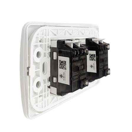 ชุดสวิตช์ 1 ทาง 2 ช่อง SCHNEIDER S23031/1/2M สีขาว_2