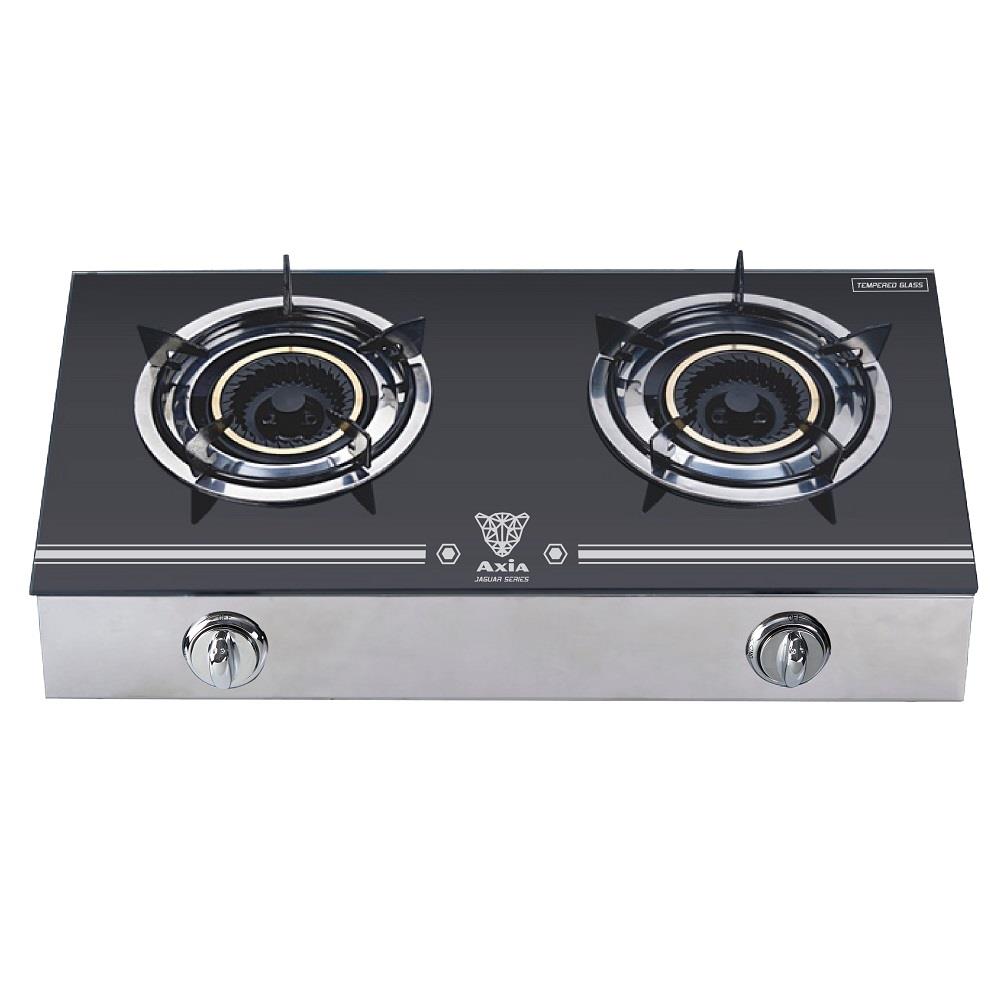 เตาแก๊สตั้งโต๊ะ 2 หัวแก๊ส AXIA JAGUAR