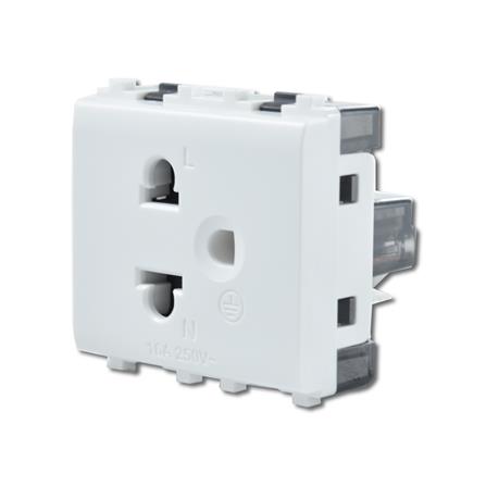 เต้ารับเดี่ยว 3 ขา มีม่านนิรภัย SCHNEIDER 3426UESTM สีขาว_1