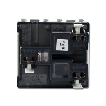 เต้ารับเดี่ยว 3 ขา มีม่านนิรภัย SCHNEIDER 3426UESTM สีขาว_2