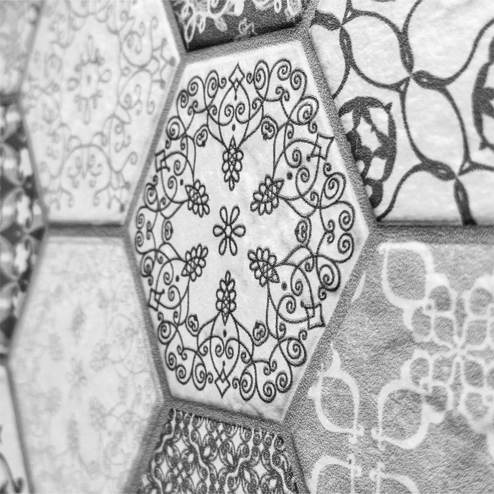 กระเบื้องพื้น 16x16 นิ้ว DURAGRES ลูเซียน่า เทา A 1M2