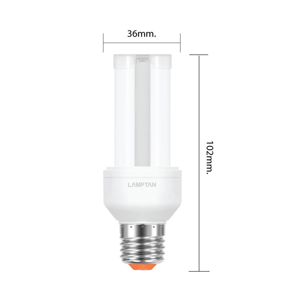 หลอด LED LAMPTAN COMPACT U-TYPE 5.5 วัตต์ DAYLIGHT E27
