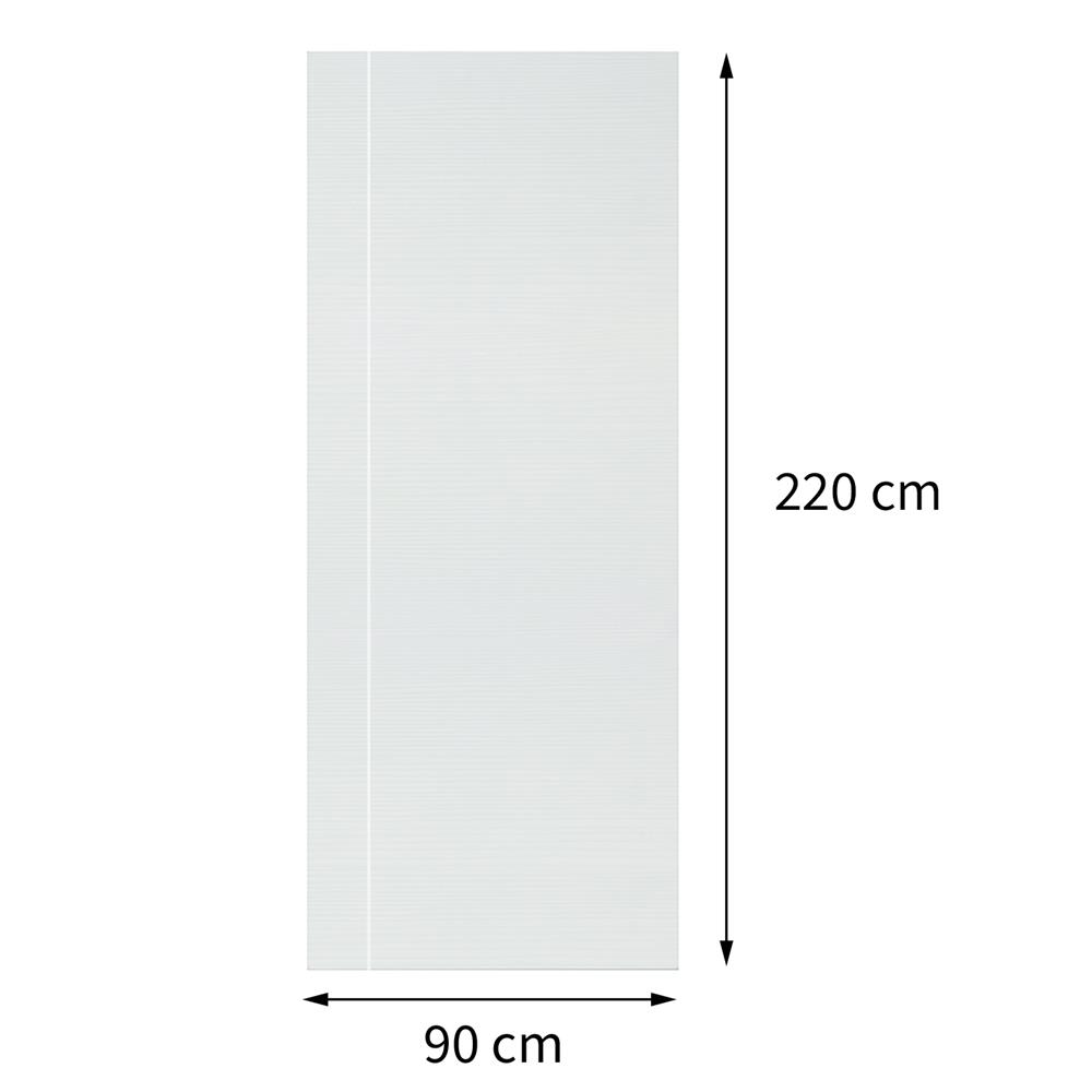 ประตูภายนอก UPVC AZLE MD5 90X220 ซม. สีขาว ไม่เจาะลูกบิด