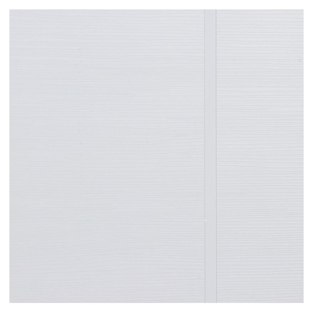 ประตูภายนอก UPVC AZLE MD-5 90X220 ซม. สีเทา ไม่เจาะลูกบิด