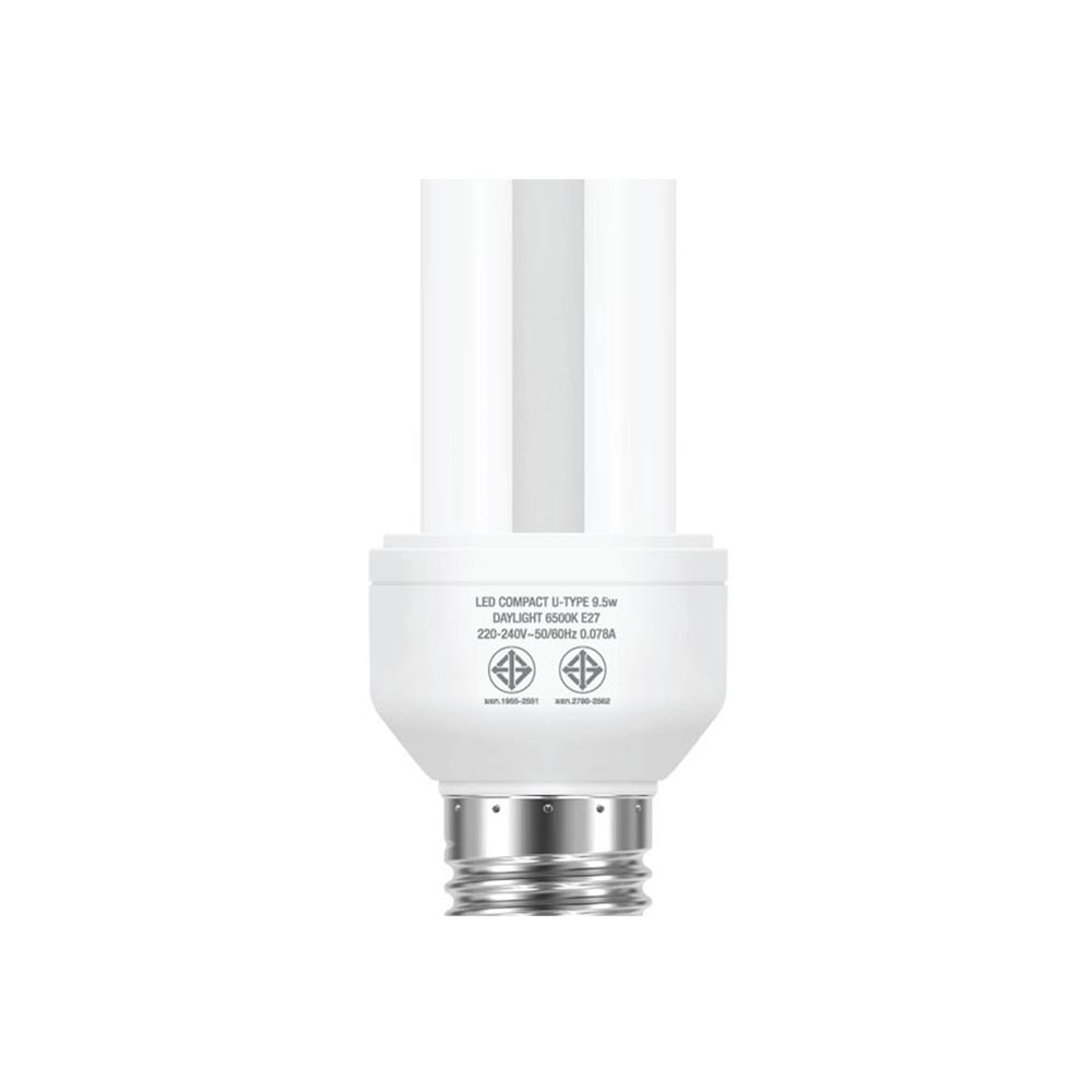 หลอด LED LAMPTAN COMPACT U-Type 9.5 วัตต์ DAYLIGHT E27