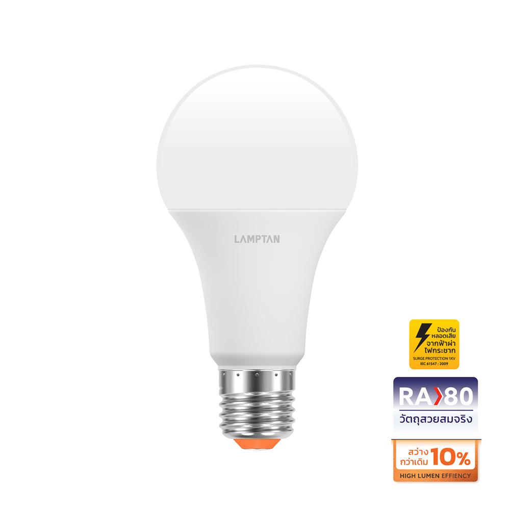 หลอด LED LAMPTAN A60 BRIGHT 15 วัตต์ WARM WHITE E27