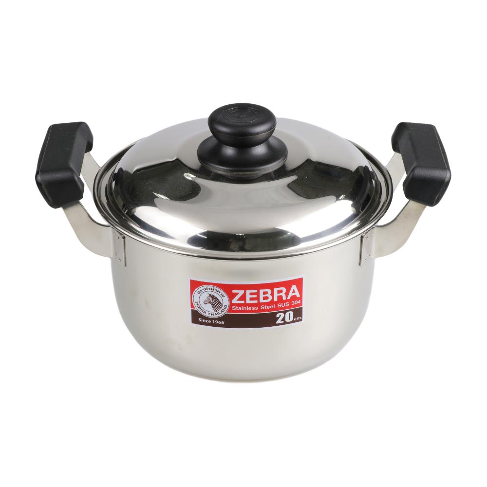 หม้อต้ม หัวม้าลาย CARRY 20 ซม.