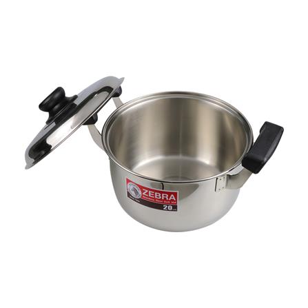 หม้อต้ม หัวม้าลาย CARRY 20 ซม._2