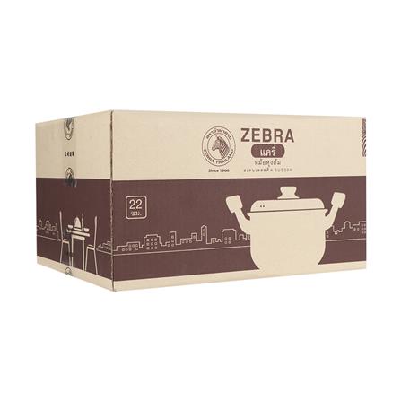 หม้อต้ม หัวม้าลาย CARRY 22 ซม._3