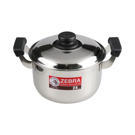 หม้อต้ม หัวม้าลาย CARRY 24 ซม._0