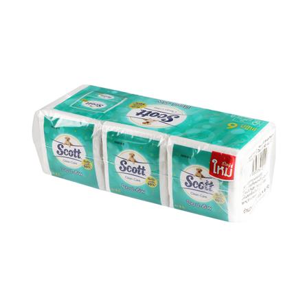 กระดาษ POP UP SCOTT CLEAN CARE 60 แผ่น แพ็ค6_1