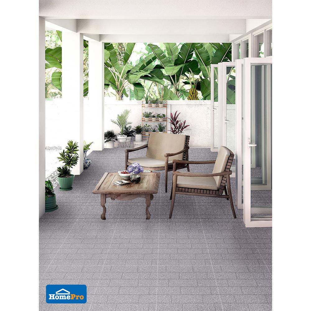 กระเบื้องพื้น 16x16 นิ้ว TARA เซล่า เทา EXC A 0.96 ตร.ม.