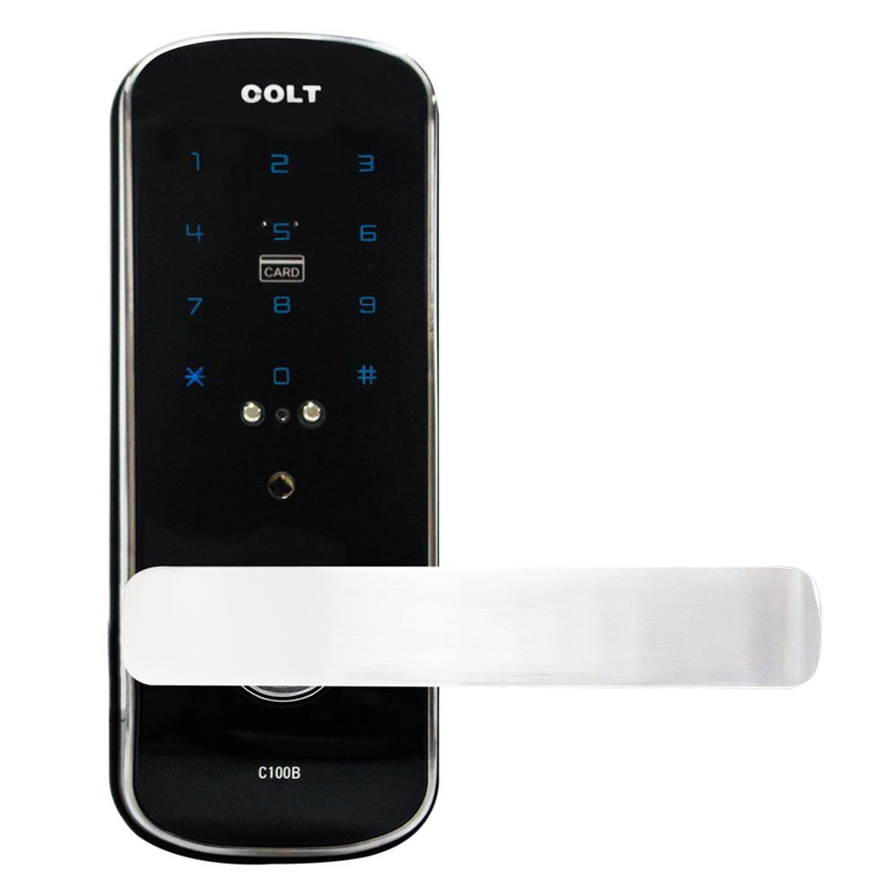 กลอนดิจิตอล COLT C100B2LC สีสเตนเลส