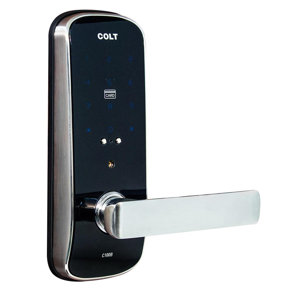 กลอนดิจิตอล COLT C100B2LC สีสเตนเลส