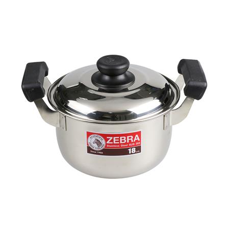 หม้อต้ม หัวม้าลาย CARRY 18 ซม.