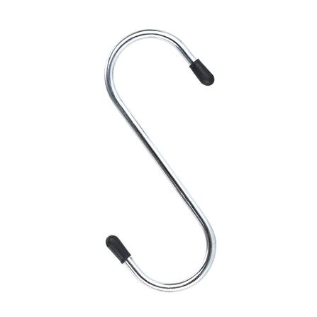 ตะขอแขวน ตัว S เล็ก SOLID สีเงิน แพ็ก 8 ชิ้น