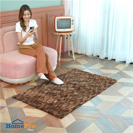 พรม HOME LIVING STYLE MOSS 90X150 ซม. สีน้ำตาล_6