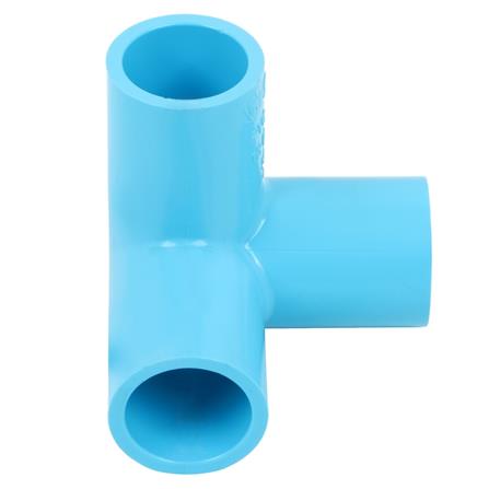 ข้อต่อสามทางตั้งฉาก PVC SCG 1/2 นิ้ว สีฟ้า_1