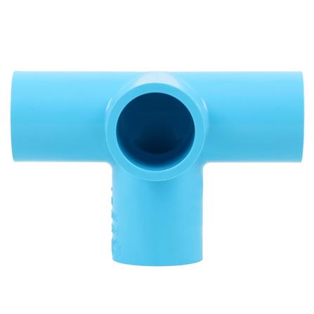 ข้อต่อสี่ทางตั้งฉาก PVC SCG 3/4 นิ้ว สีฟ้า_2