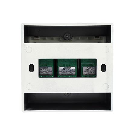 ชุดสวิตช์ 1 ทาง 3 ช่อง PANASONIC BSR 1331 MB สีดำ_2