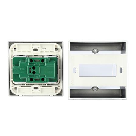 ชุดเต้ารับคู่ 3 ขา PANASONIC BSR1392MB สีดำ_3