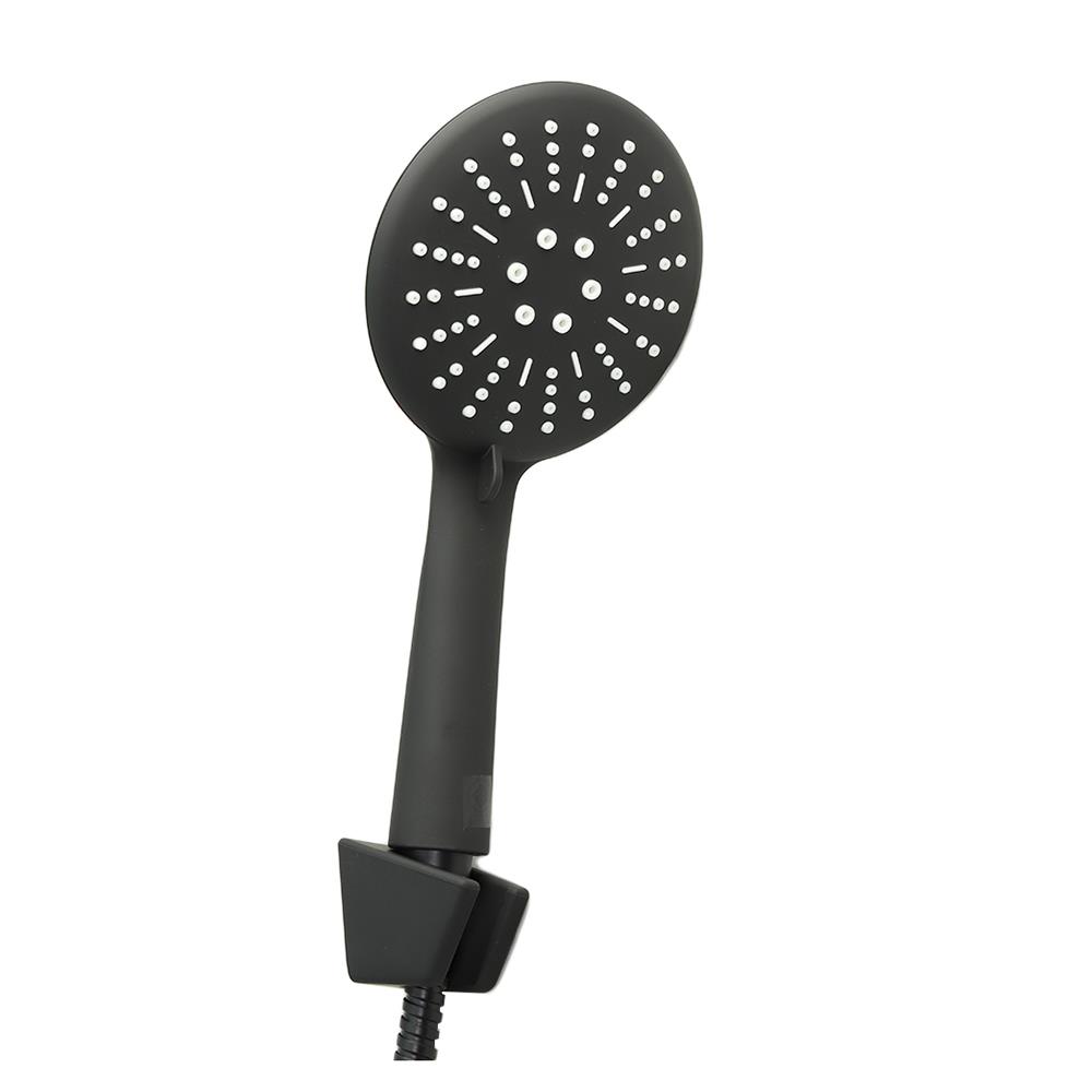 ชุดฝักบัวสายอ่อน 3 ระดับ LUZERN รุ่น HS-3001B สีดำ