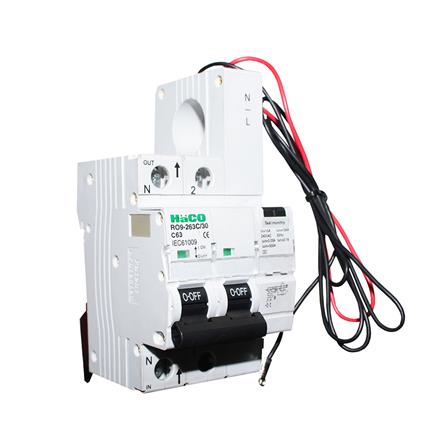 เมนเซอร์กิตเบรกเกอร์กันดูด/กันรั่ว 63 แอมป์ 1 เฟส HACO รุ่น R09_1